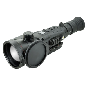 iRay USA RICO2H75R RIco 2 H75R LRF Thermal Weapon Sight Black 4x75mm Multi- 1 DIY/1 Dynamic/6 Static Reticle, 640x512, 12 Microns, 60 Hz Resolution, Zoom Digital 8x