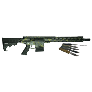 GLFA GL10 LBLK-BUNDLE 308 AR10   RIFLE  LICHEN-BLK - Great Lakes Firearms