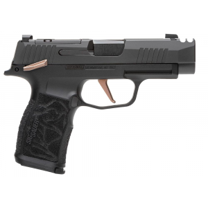 Sig Sauer P365XL Comp Rose Edition 9mm 31 Compensated Barrel 2 12 Round Magazines Optics Ready w XRAY3 DayNight Sights Black with Rose Accents Pistol