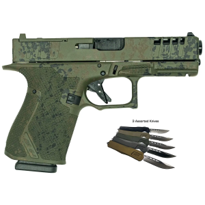 GLFA GL19 LGRN-BUNDLE STRIKER 9MM 4IN LICHEN-GRN