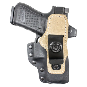 DeSantis Gunhide 230KJ1LZ0 Hyeye  IWB Black Kydex Compatible w/ Glock 19/23/32/45/19x/19 Gen 5 Ambidextrous