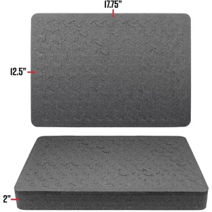 RAGAR FOAM INSERT 17.75'' X 12.5'' FOR EYLAR 20'' CAMERA/DRONE CASE