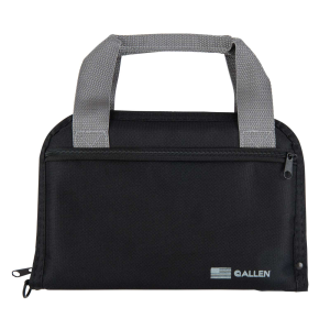 ALLEN 3643 PISTOL TOTE WITH POCKET BLK