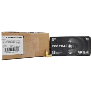 Bulk FEDERAL BLACK FMJ Ammo