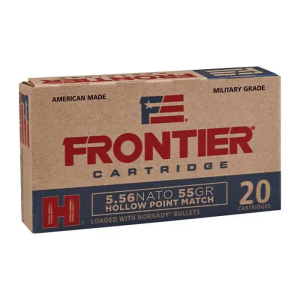 5.56 NATO Ammo - Frontier Cartridge Match HP Frontier Cartridge Match HP Ammo
