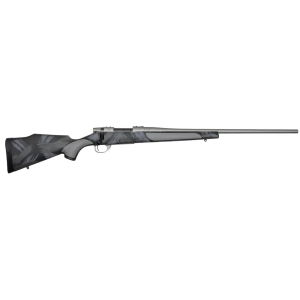Weatherby VC38308NR2T Vanguard Shadow 308 Win 4+1 22 Carbon Gray Cerakote Threaded Barrel, Carbon Gray Cerakote Steel Drilled & Tapped Receiver, Black w/Gray & White Accents Monte Carlo Stock