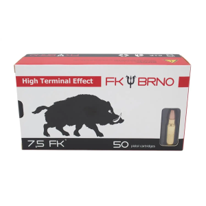 Italian Firearms Group TMTAMMOF5 7.5FK 95gr Hollow Point 50 Per Box/12 Case