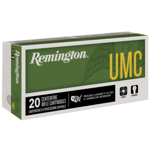 Remington Ammunition L450BM1 UMC 450 Bushmaster 260 gr Full Metal Jacket 20 Bx/ 10 Cs