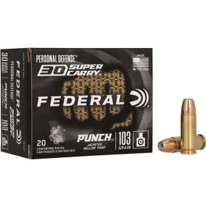 Federal Personal Defense Punch HP Ammo
