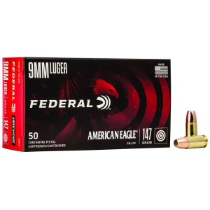 Federal American Luger FMJ Ammo