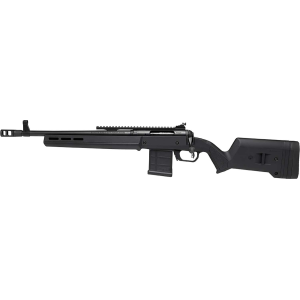 Savage Arms 58179 110 Scout Full Size 5.56 NATO 10+1 16.50 Matte Black Threaded Barrel, Picatinny Rail Carbon Steel Receiver, Black Magpul Hunter Synthetic Stock Left Hand
