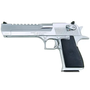 MR DESERT EAGLE 44MAG 6 POLISHED CHROME BLEM - Magnum Research