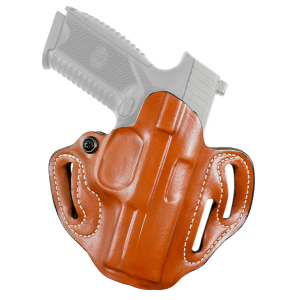 DeSantis Gunhide 002TAA09Z0 Speed Scabbard  OWB Tan Leather Fits S&W Shield X Right Hand