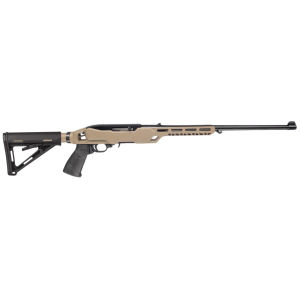 RUGER/TIMBER CREEK ENFORCER 10/22 RIFLE 18.5 FDE CHASIS MLOK 10RD MAG