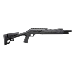 PANZER ARMS EG-200 TACTICAL/DEFENSE SGA 12GA 18.5IN BBL FLIP UP SIGHTS STANDARD BLACK POLYMER 5RD