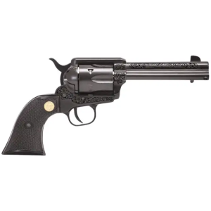 1873 Revolver SAA 22LR 4.74 Blk Engraved 6rd - Charles Daly Chiappa