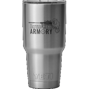 Yeti BattleHawk Armory Custom Rambler 30 oz Tumbler Stainless Steel