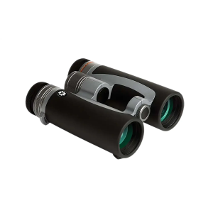 Konus 2348 Prince 8x42mm Bak-4 Prism, Center Focus, Black/Silver Aluminum w/Rubber Armor