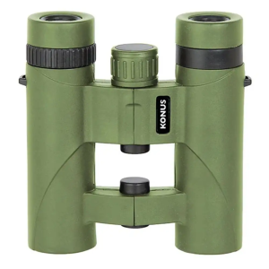 Konus 2013 Orient 12x32mm Center Focus, Green Aluminum w/Rubber Armor