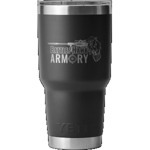 Yeti BattleHawk Armory Custom Rambler 30 oz Tumbler Black