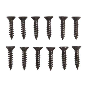 BattleHawk Armory Unplated Steel Flat Head Wood Screw Kit