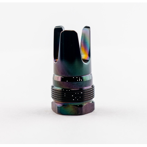 Rearden Mfg 5/8x24 TPI Rainbow Black Flash Hider