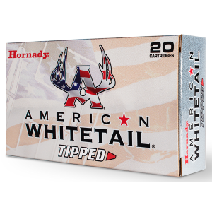 Hornady 82163 American Whitetail 300PRC 165gr 20 Per Box/10 Case