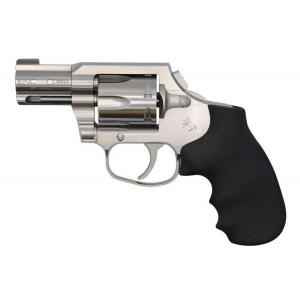 Colt Mfg KCOBRASB2BB King Cobra CarryRevolver Double 357 Magnum 2 6 Rd Black Hogue Overmolded Grip Stainless
