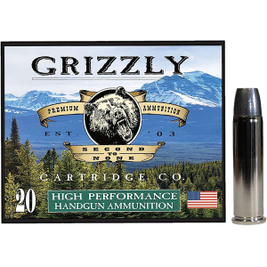 Grizzly Ammo GC357M14 357Mag 200gr Wide Long Nose Gas Check 20 Per Box/10 Case
