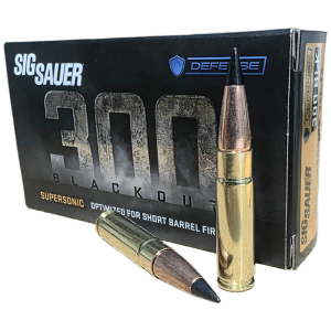 Sig Sauer Defense Supersonic Barnes Tac-TX Ammo