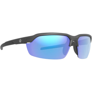 LEU 186754 TRACER     MATTE BLACK     BLUE MIRROR