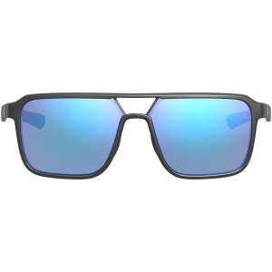 LEU 186748 BRIDGER    MATTE BLACK     BLUE MIRROR