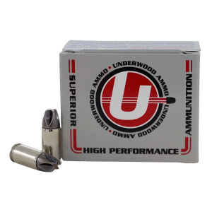 Underwood Xtreme Defense Platinum Solid Monolithic Case +P+ Ammo