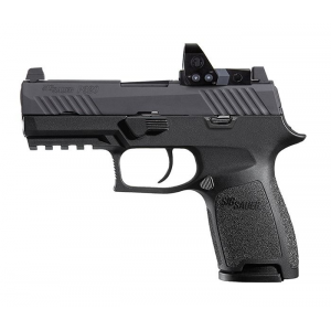 Sig Sauer P320 Compact 9mm Luger 39 15 Round Black Black Nitron SS Black Polymer Grip Pistol