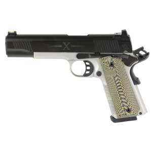 Tisas USA 1911 10MM 5 Stainless Frame Black Slide Enhanced Features 2-8rd Pistol