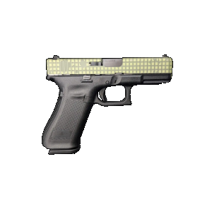 GLOCK 45 V DNC 9MM PISTOL 4 BLACK-BLK/GRN SLIDE FXD 3-17RD MAGS - Glock