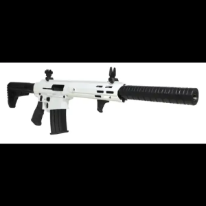 PANZER AR12 PRO S TACTICAL 12G 18.5 ALPINE WHITE 5RD - Panzer Arms