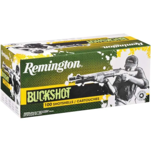 Remington Ammunition 20413 Express 12 Gauge 2.75 9 Pellets 00 Buck Shot 100 Bx/ 2 Cs