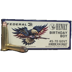 Federal Henry Birthday Boy Edition .45-70gov't, 300gr JHP, 20rd Box
