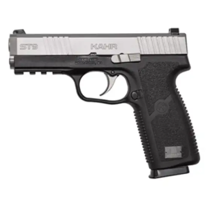 KAHR ST9 9MM 4 8RD BLK SS RAIL 2 MAGS - Kahr Arms