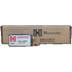Hornady Subsonic XTP Case Ammo