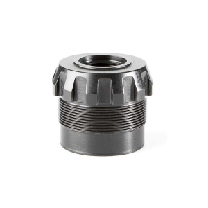 Dead Air Dead Air Armament, P-Series Fixed Mount, .578-28. Black Finish, Fits Ghost 45 - $57.20 at BattleHawk Armory