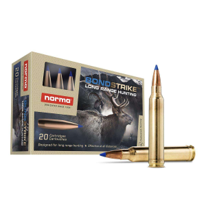NORMA 20171582 7MM PRC 165GR BONDSTRIKE RIFLE AMMUNITION 20rd BOX