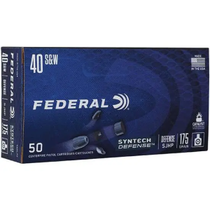 Federal Syntech Defense Segmented S JHP Ammo