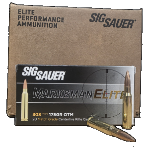 Sig Sauer Marksman Elite Case OTM Ammo