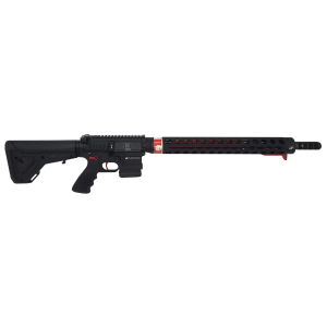 JP Enterprises ASF-20/PSC-21 Dual-Charge, .223 Wylde, 18 Barrel, 1- 10rd Magazine, Black/Red, Rifle