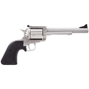 Magnum Research BFR454C BFR Short Cylinder SS 454 Casull 5 Round 6.50 Stainless Black Rubber Grip
