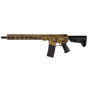 Shark Coast Tactical SCC101952AFDECC Anime-15  5.56 NATO 10+1 16 Black Nitride Barrel, Flat Dark Earth Cerakote Aluminum Receiver w/Picatinny Rail, M-LOK Handguard, Black Polymer Stock & Black Polyme
