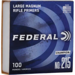 FED PRIMERS- LARGE MAG. RIFLE 5000PK