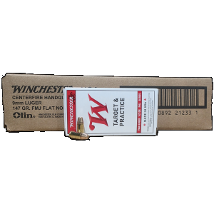 Bulk Winchester Target & Practice Flat Nose Case FMJ Ammo